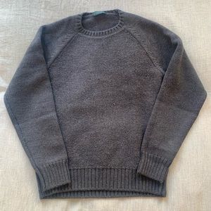 Zanone grey raglan sleeve sweater size 46